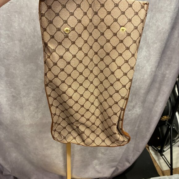 Steve Madden Multipurpose Cognac BBerlin Logo Monogram Tote, Bag in Bag. - Picture 6 of 14